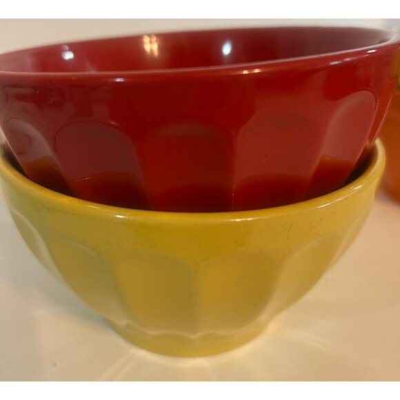 Signature Housewares Multicolor 2 Stoneware Bowls countrycore Stew Desert - Picture 1 of 4